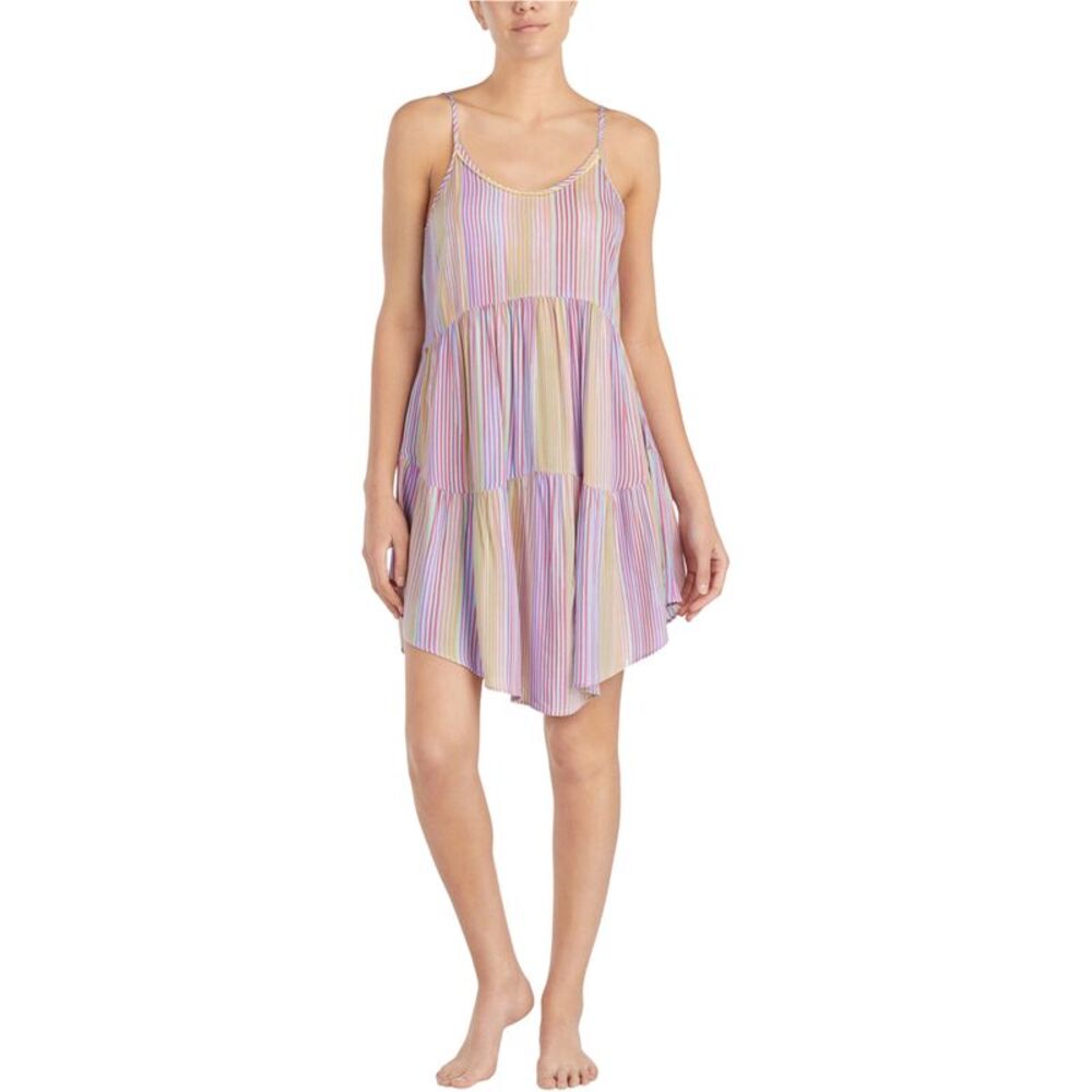 Layla Womens Sleeveless Short Chemise Sundress, NWT
